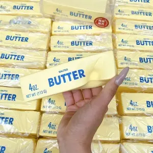 Soft Slow Rebound Butter Stick Squeezing Toy Realistic Butter Sticks Decompression Fidget Toys Squishy Maker Squishies