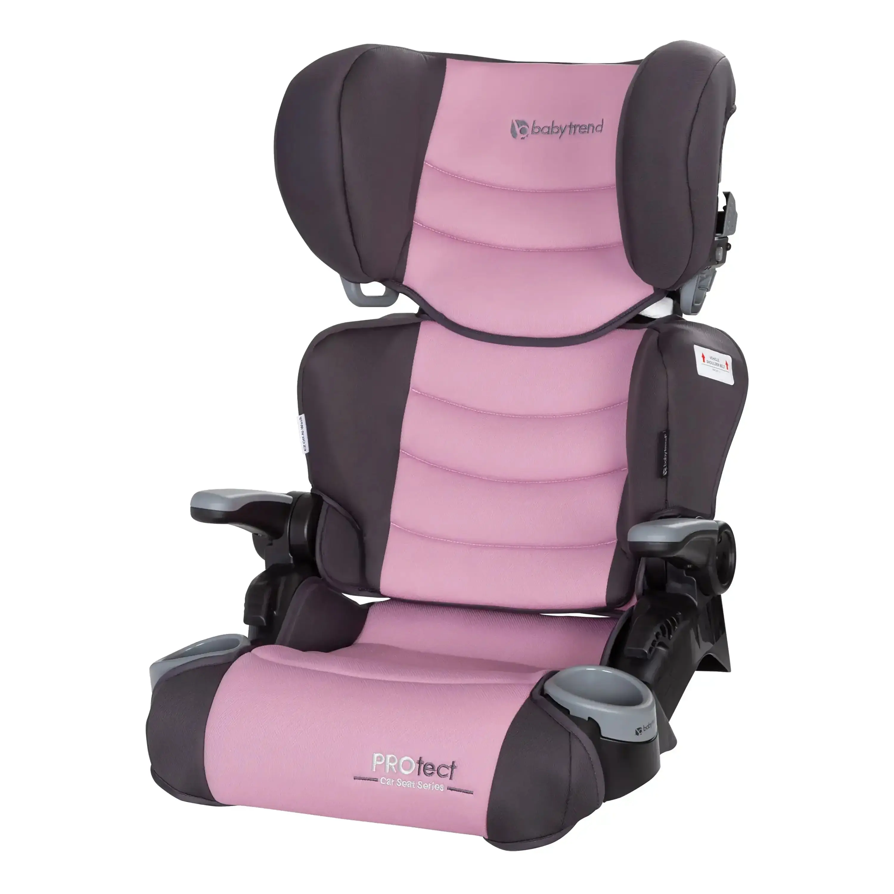 Baby Trend® PROtect 2-in-1 Lightweight Folding Booster Car Seat w/ Side Impact Protection & Comfortable Arm Rests Baby Trend® PROtect 2-in-1 Lightweight Folding Booster Car Seat w/ Side Impact Protection & Comfortable Arm Rests