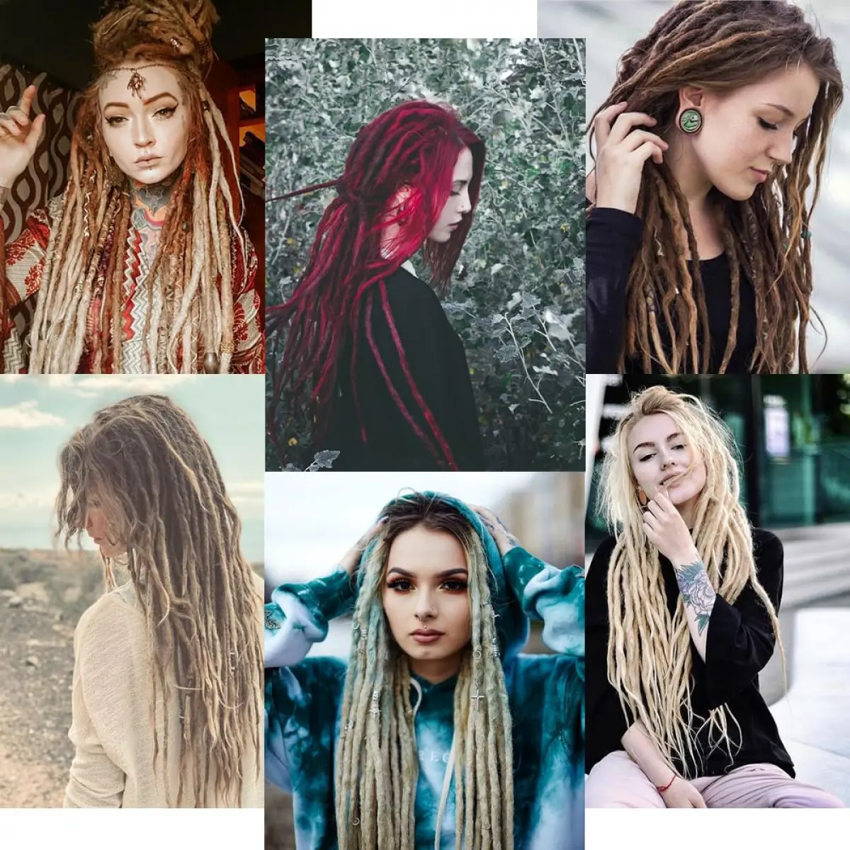 24 Inch Dreadlocks Extensions for Women - 4 Packs - TikTok Shop