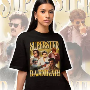 Rajinikanth Unisex T-Shirt| Rajinikanth Fans T-shirt | Tamil movie| Tamil t shirt | Rajinikanth t shirt