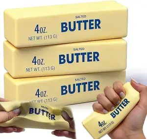 Super Soft Squishy Butter Scent Stick Stress Toy Slow Rising Sensory Fidget for Teens Non Toxic Party Favors Christmas Birthday Gifts