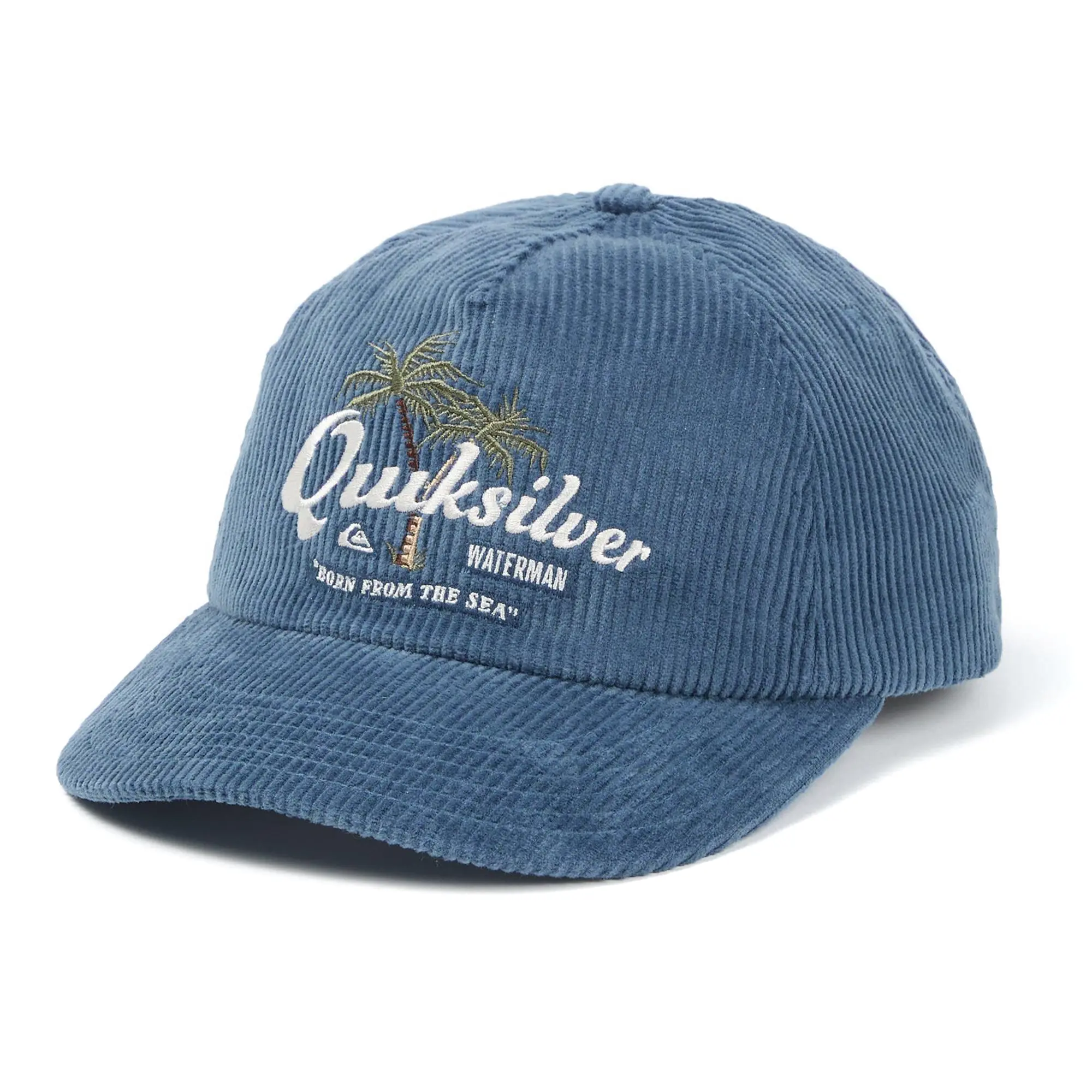 Quiksilver | Waterman Sundown Baseball Hat | Men's 100% Cotton Breathable Shield Patch | Casual Beach And Everyday Wear
