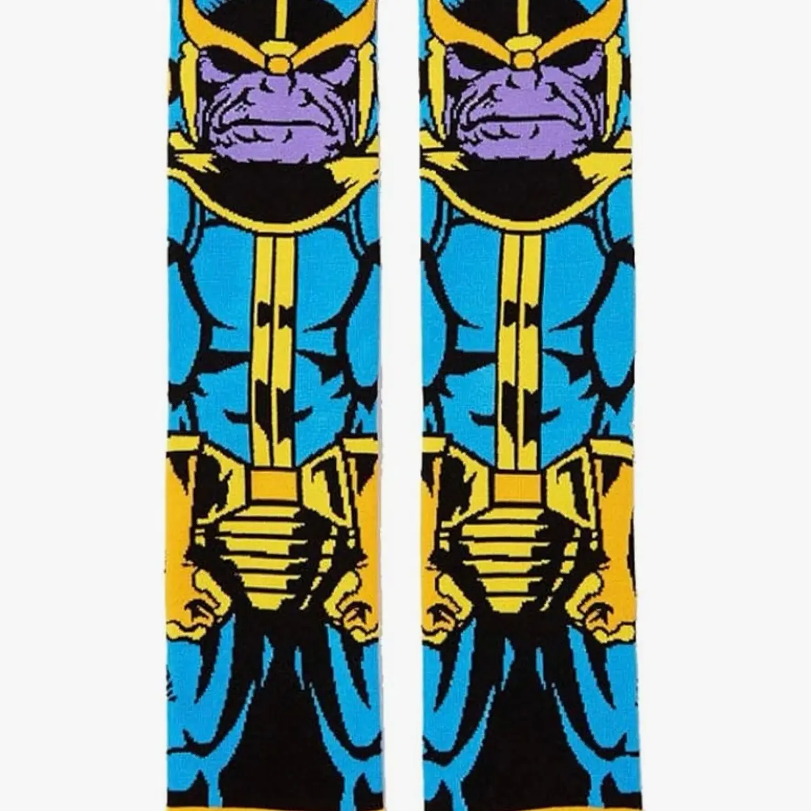 Super Hero Thanos Character 360 Crew Socks