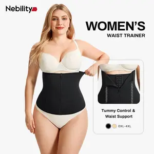 【LIVE】Nebility Women's Waist Trainer Belt Compression Shapewear Tummy Control Hourglass Body Shaper with Double Wrap Back Support Womenswear #Summervibes