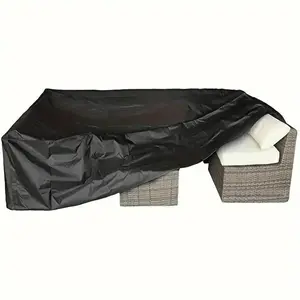 Patio Furniture Cover, Waterproof Outdoor Cover, Oxford Fabric Dustproof Cover with Storage Bag, Fits for Dining Square Table Sofa and Chair, Outdoor Living Furniture, Patio Chairs
