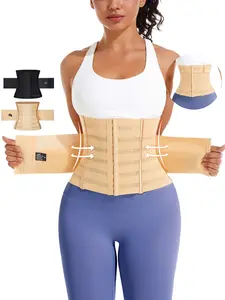 Women's Breathable Waist Trainer Belt, Waist Girdle, High Waisted Shapewear, Tummy Tuck Shaper, Casual All-Seasons Shapewear, Moderate Fabric Thickness, Double Layer Compression Support