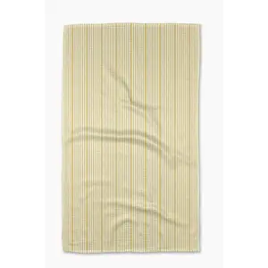 Lemon Ice Geometry Tea Towel