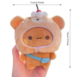 Cute Bubu and Dudu Panda Plush Doll Soft Anime Plushie Toy Kawaii Cartoon Fluffy Bear Toy Car Decor Christmas Birthday Gifts