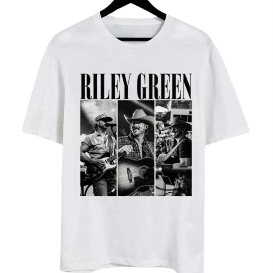 Riley Green Country Music Gift T-Shirt, Vintage Comfort Color Unisex Tees, Bootleg Graphic Shirt, Retro Clothing Gift For Women