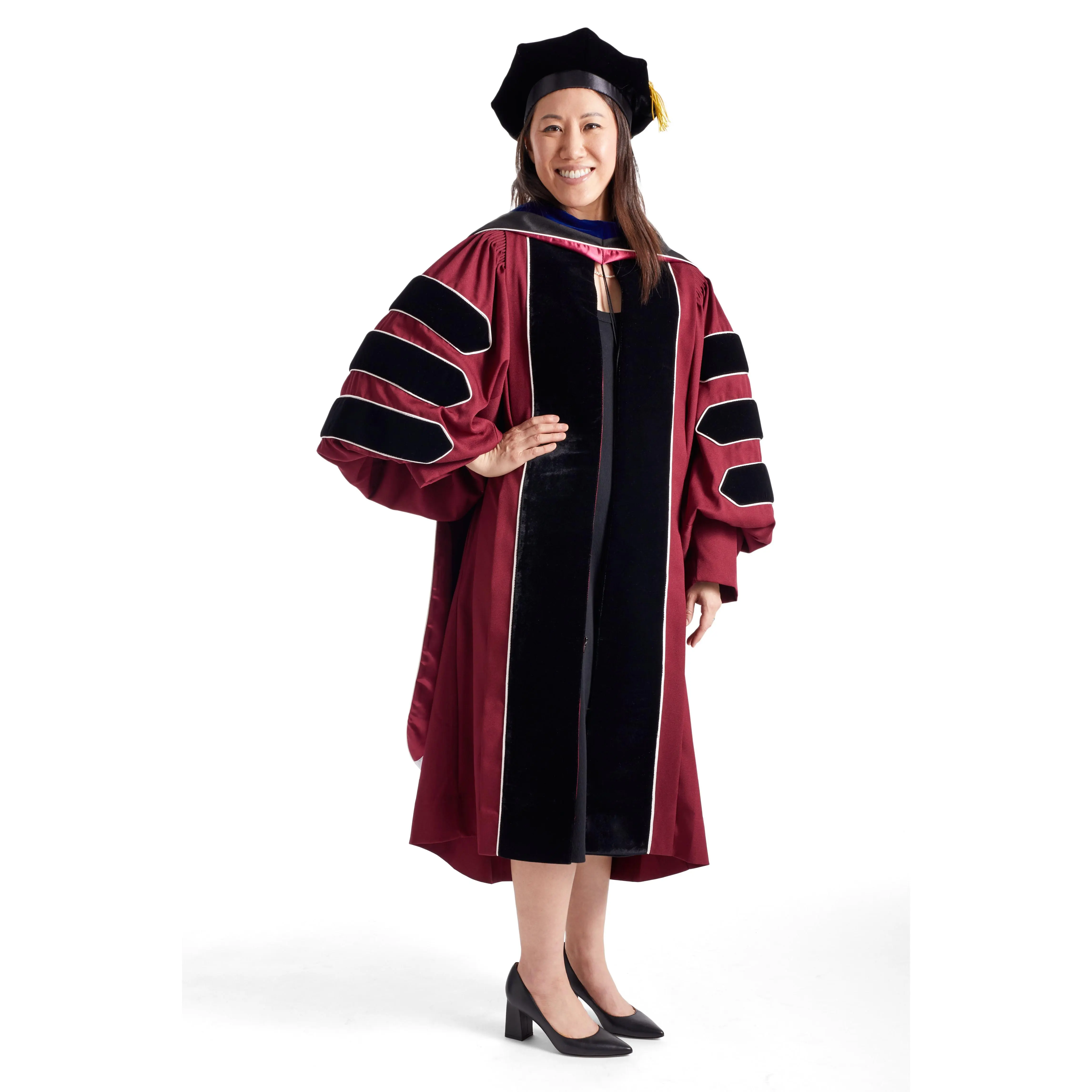 Complete Doctoral Regalia Rental for UMass Amherst