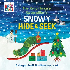USED-The Very Hungry Caterpillar's Snowy Hide & Seek: A Finger Trail Lift-The-Flap Book by Carle, Eric (Board book)
