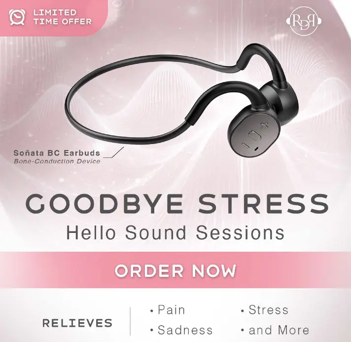“Soñata BC Bone Conduction Headphones  Wireless. Water-Resistant. Built for Healing Vibes + Clear Calls. Listen to Music, Podcasts, or Heal on the Go ‍️ Feel Better, Naturally  #WellnessTech #SoñataBC”
