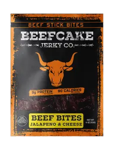 Beefcake Jalapeno & Cheese Beef Bites