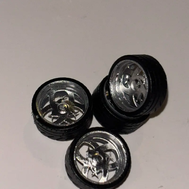 1/64 scale 12x5mm rims (billets1)