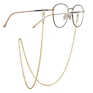 Fashion Non-slip Glasses Chains Metal Diamond Beads Mask Lanyard Sunglasses Lanyard Hollow Eyeglass Lanyard Women Men