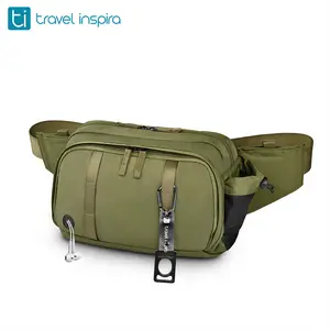 travel inspira Waist Pack Bag Fanny Pack for Men&Women Hip Bum Bag with Adjustable Strap for Outdoors