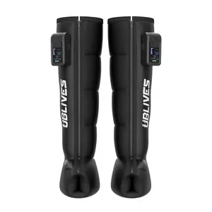 Ublives SoleFlux Relax Air Compression Boots Cordless Connections Type-C Charging Carryable Leg Massager Therapy foot massager