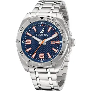 Nautica Tin Can Bay Stainless Steel Mens Watch NAPTCF203