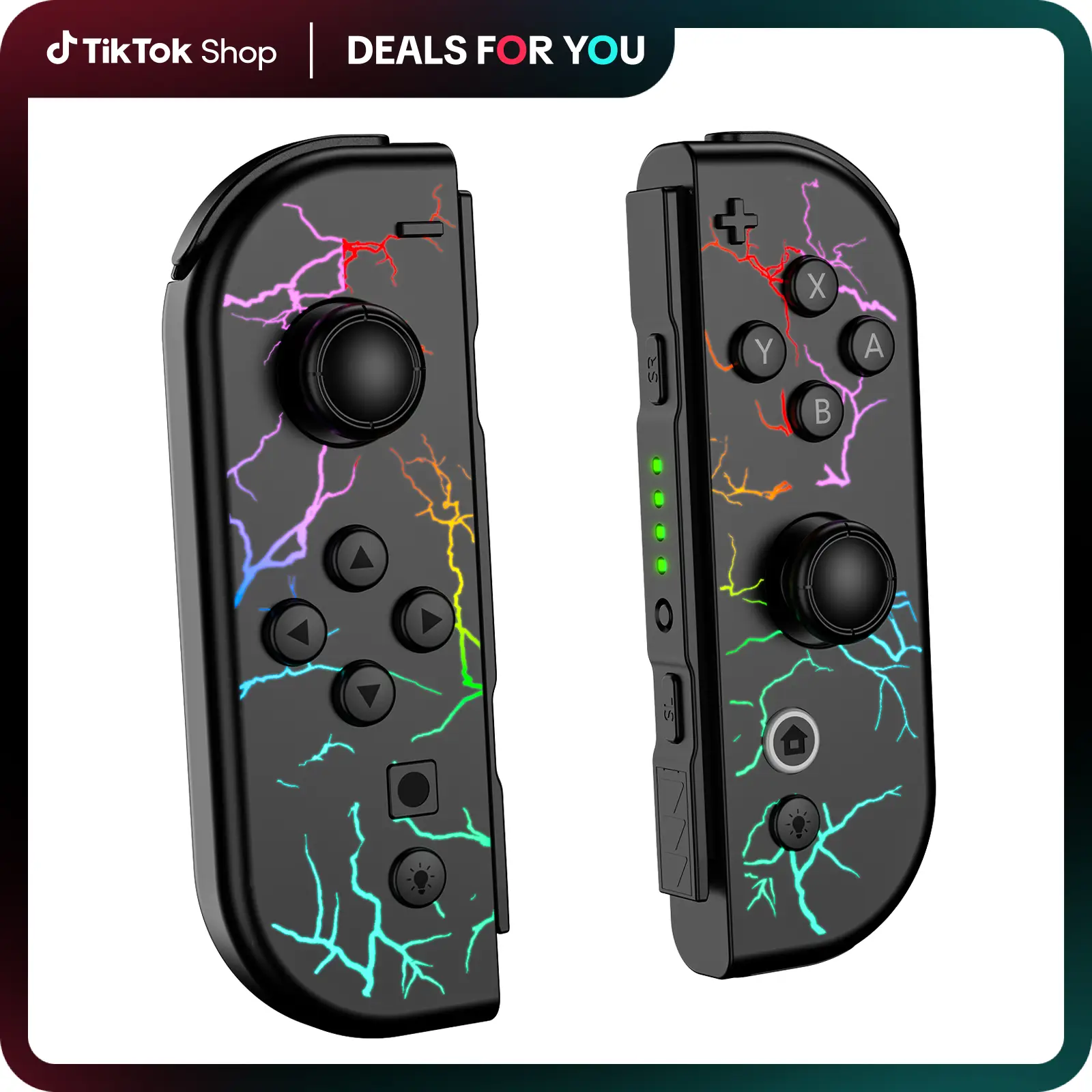 【Halloween】Game Controller (L/R) Switch Controller- Wireless Game Controller Family Bucket