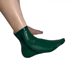 Latex Ink Green Short Socks - 1 Available Attribute