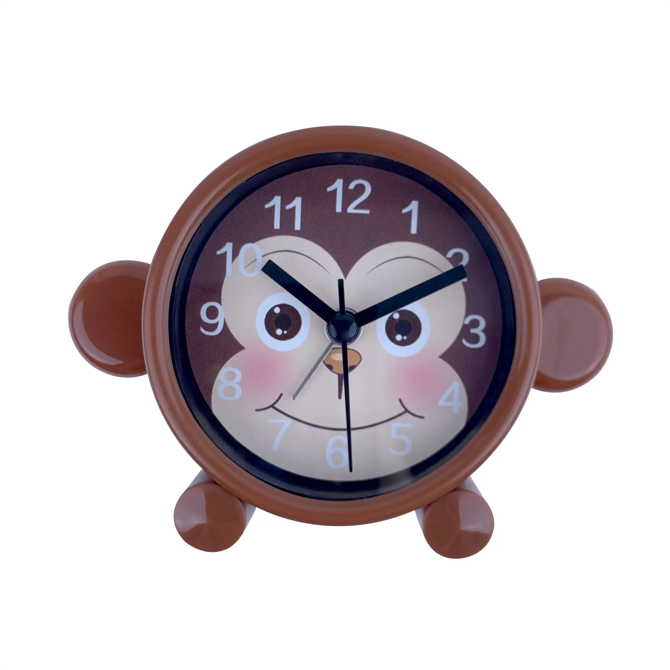 Silent Monkey Face Alarm Clock, Clear Digital Display, No Tick-Tock Sound, Ideal for Home Office Dormitory, Back-To-School Season