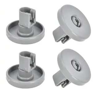 4pcs Dishwasher Wheels Lower Upper Rack Roller, 40mm diameter ,Fit for DISHLEX  For ELECTROLUX For IKEA  For AEG Favorite  Privilege For Zanussi ,Size:40x29mm / 1.57x1.14in