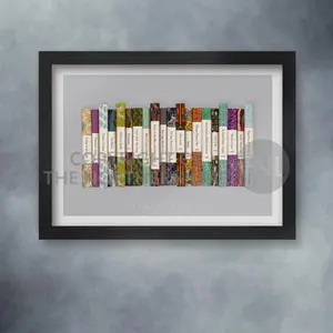 Beatles by the book - Song Poster NO FRAME