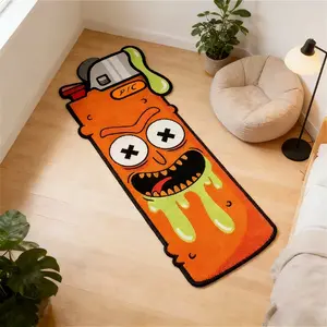 Fun cartoon lighter living room sofa carpet trendy cool funny bedroom decoration carpet soft bedside bay window carpet leisure area coffee table coffee table carpet washable reading area play area carpet home cloakroom lounge study carpet