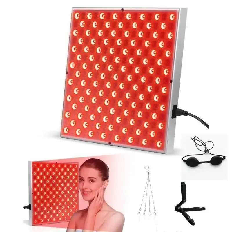 Red Light Therapy Panel – 225 LED Face & Body Light for Skin Care, Glow & Recovery