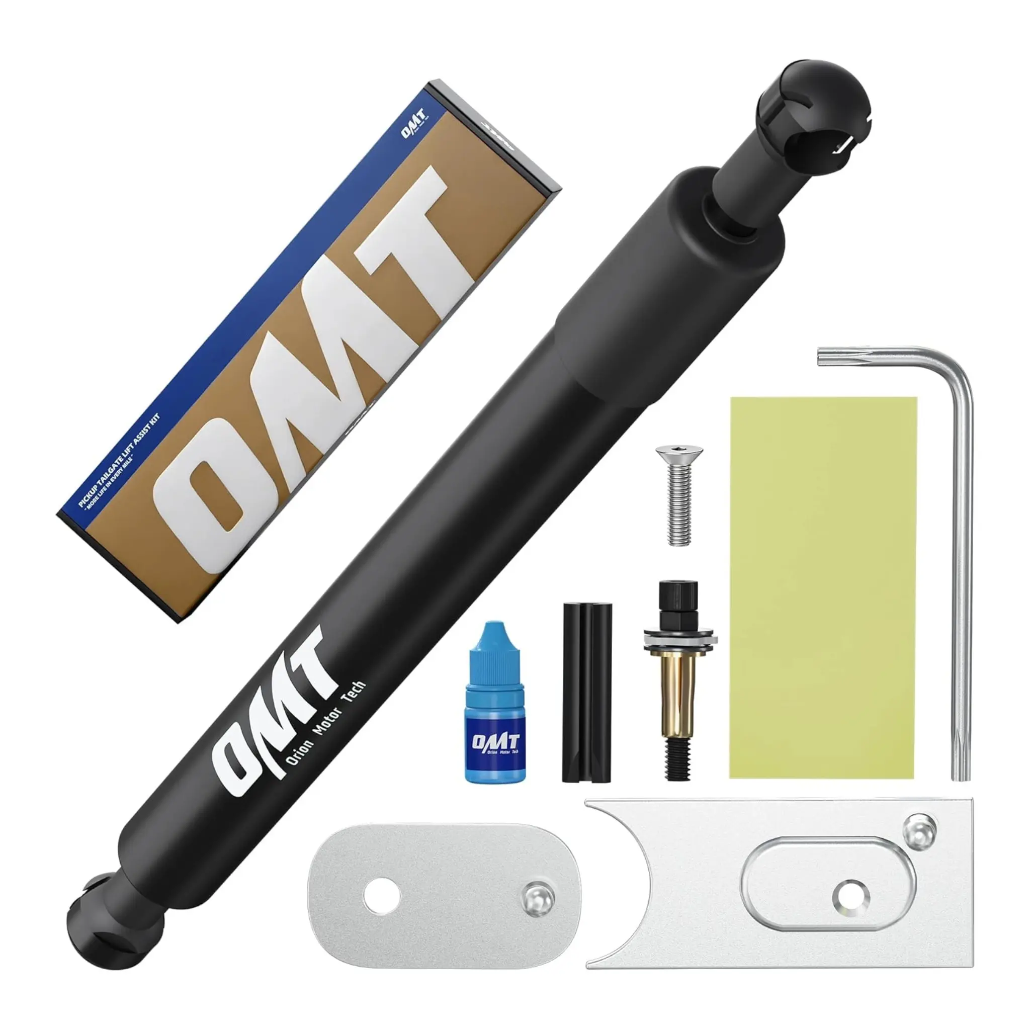 Orion Motor Tech Truck Tailgate Assist Compatible with 2009-2025 Dodge Ram 1500 2500 3500, Pickup Tailgate Lift Assist Hardware & Mylar Sheet Kit 2009 2010 2011 2012 2013 2014 2015 2016 2017 2018 2019 2020-2025 Dodge Ram 1500 2500 3500, fathersdaygift