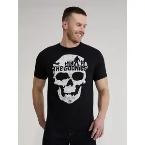 The Goonies Men's & Big Men's Skull Map Graphic Tee Shirt, Sizes S-3XL