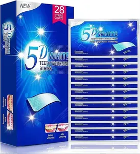 Teeth Whitening Strips, 28 Pcs (14 Treatments) Whitening Strips for Teeth Sensitive, Effective and Safe Whiting Stripes Reduced Sensitivity White-Strips, Helps Remove Smoking/Coffee/Soda/Wine Stain