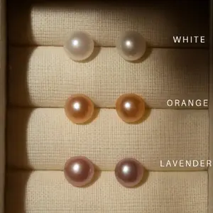 【Exclusive Offer: Buy 1, Get 1】NC300-The Signature Luster Pearl Studs – Essential Elegance in Three Curated Hues. Pearl Stud Earrings, Freshwater Pearls, Classic Jewelry, Everyday Earrings, Minimalist Style, High Luster Pearls, Elegant Studs
