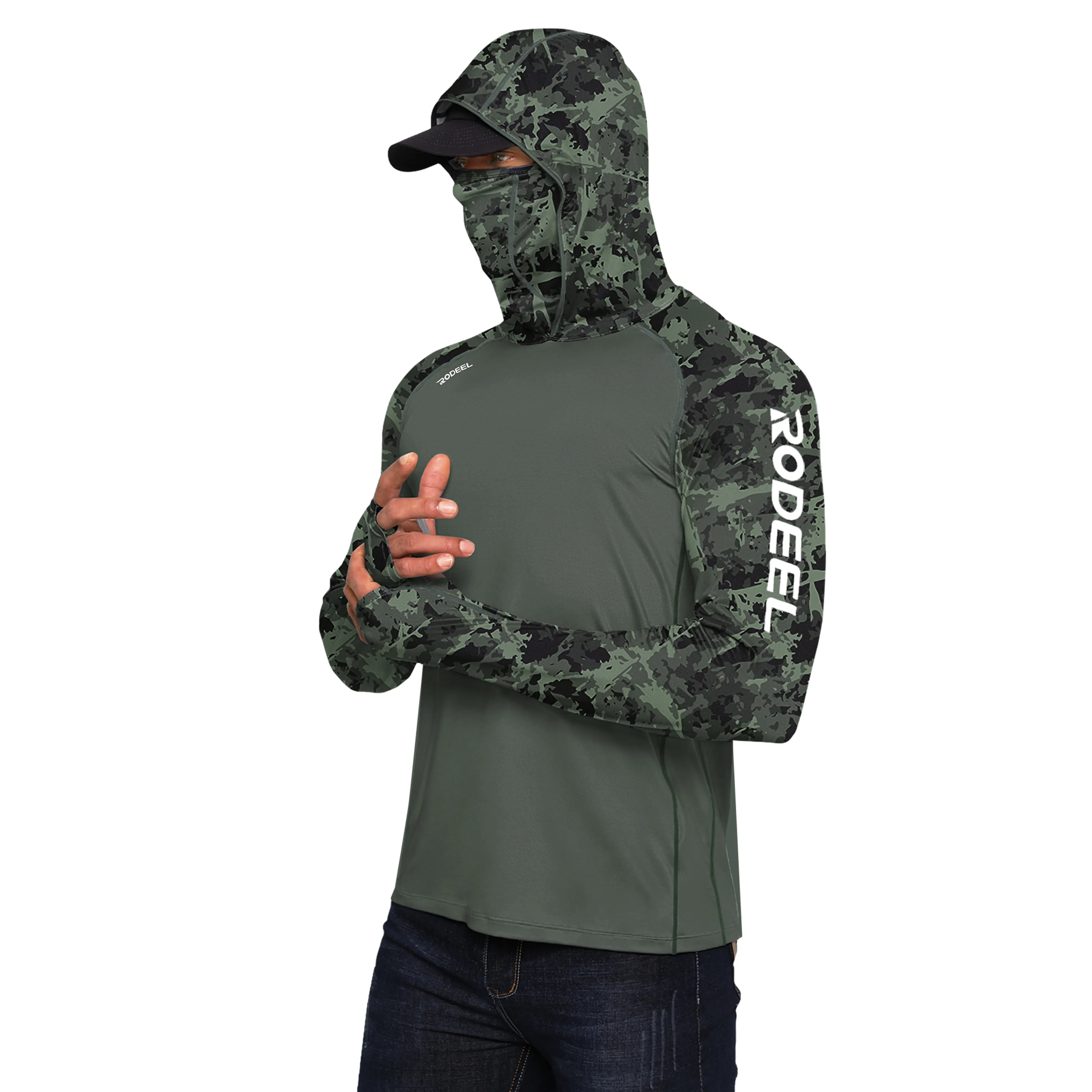 Army Green Camo Mix