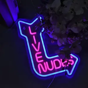 LED Neon Sign, 1 Count USB Powered Dimmable Neon Sign with Dimming Function, Modern Wall Decorative Light for Home, Office, Hotel, Bar, Party