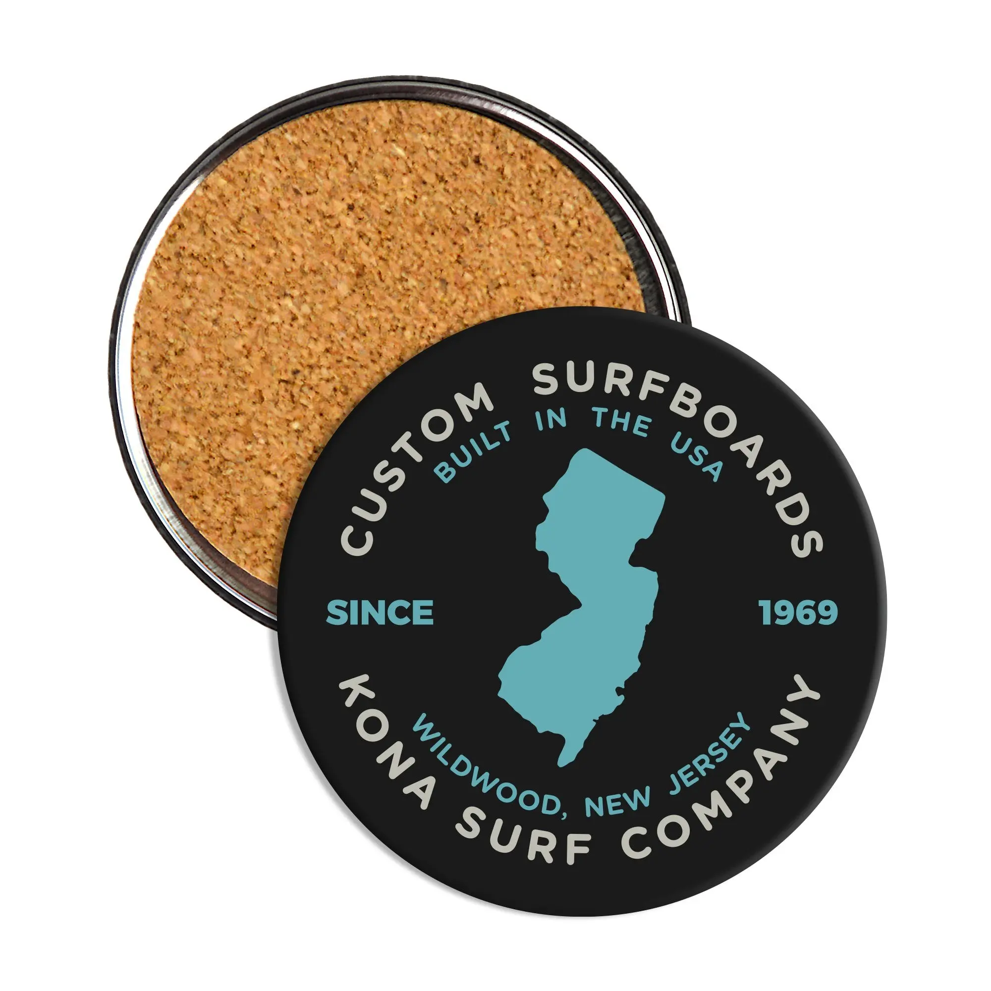 Built in Jersey Coaster Drinkware