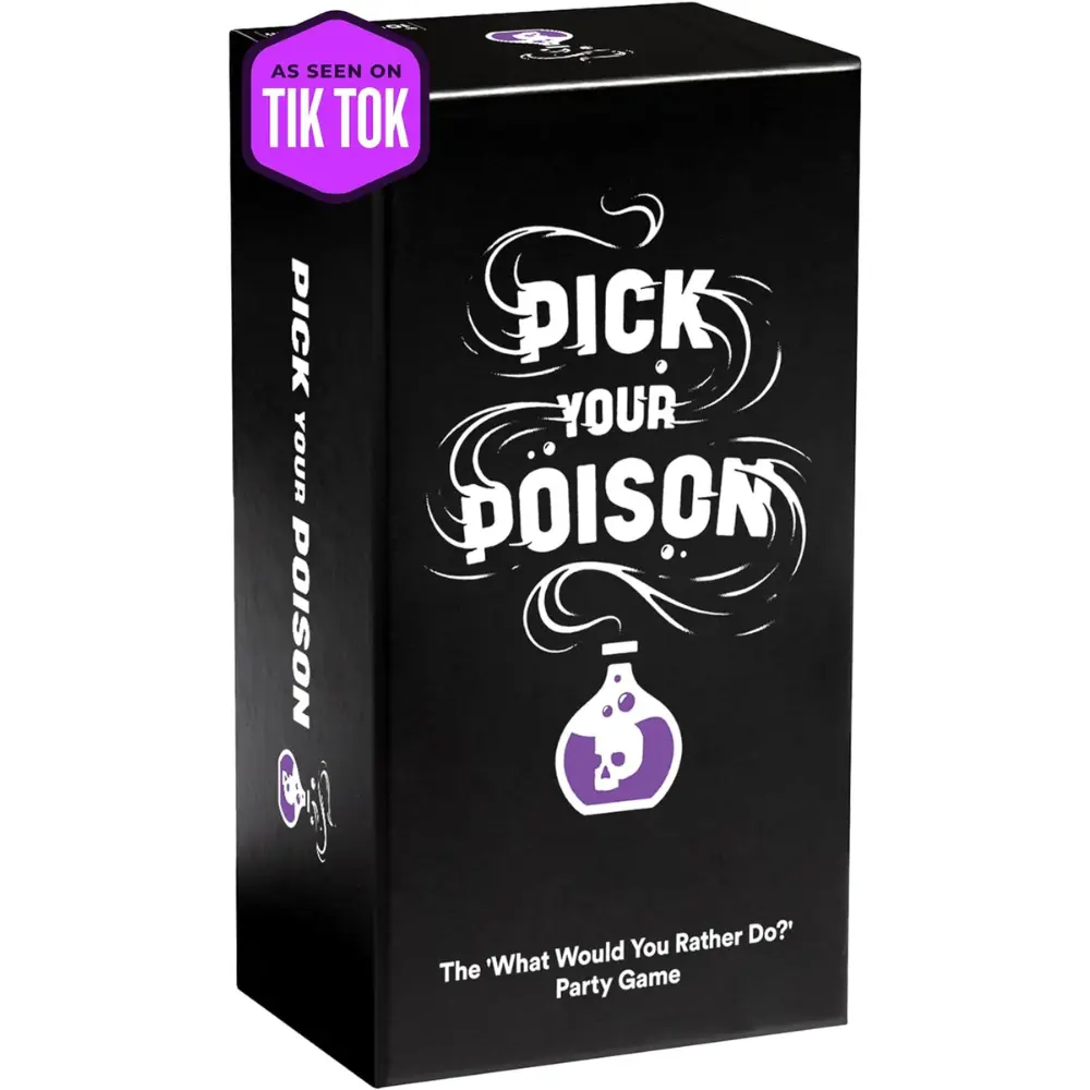 PICK YOUR POISON Party Game - The “What Would You Rather Do?” Family Card Game