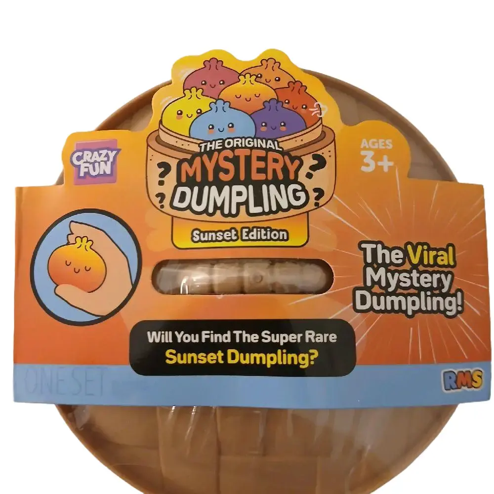 Stress Relief Dumpling Squishy Fidget Toy, Calming Hand Squeeze Toy for Anxiety Relief, Fidget Toys