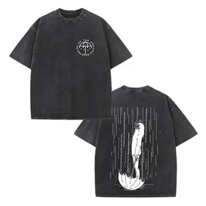 Women's Bring Me The Horizon Vintage Round Neck Shortsleeve Cotton T-Shirt Top, BMTH Graphic Band Tee, Alt Women's T-Shirts, Alternative Rock-Heavy Metal Merch Gift for Music Lovers