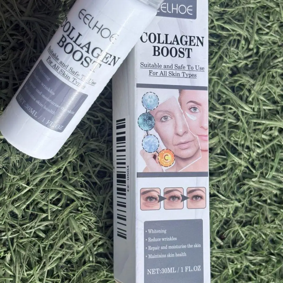 EELHOE Collagen Boost Anti-Aging Serum, EELHOE Collagen Boost Serum, EELHOE Collagen Anti-Wrinkle Cream, Anti Aging Serum For Women, Collagen Booster for Face with Hyaluronic Acid
