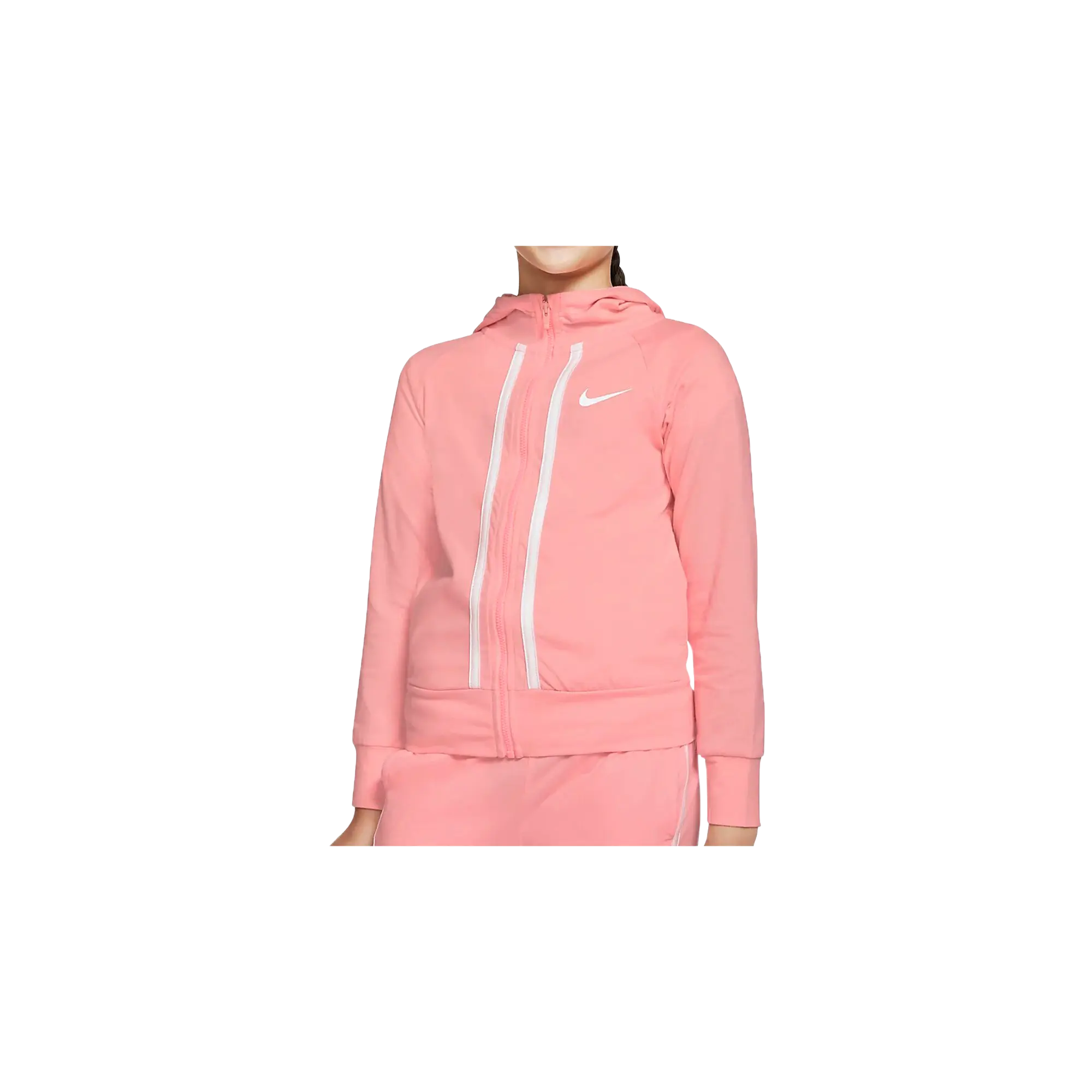 Sportswear Jersey Jacket "BLEACHED CORAL/WHITE" AQ9051 697