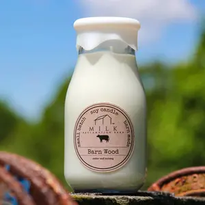 Milk Reclamation Barn - Milk Bottle| Candles and Gifts| Barn wood candle