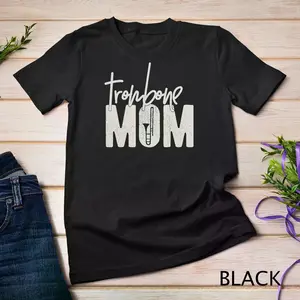 Trombone Mom - Funny Marching Band Gift for Trombone Mother Unisex T-shirt
