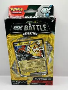 2023 Pokemon ex Battle Deck Hanger Box - Tapu Koko ex on Front