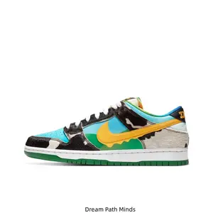 Sleek Multi Tone Teal Cow Print Casual Skate Shoes Mixed Black White Patchwork Upper Contrast Green Flexible Outsole Soft Flat Cushion Insole Streetwear Daily Footwear Men Women