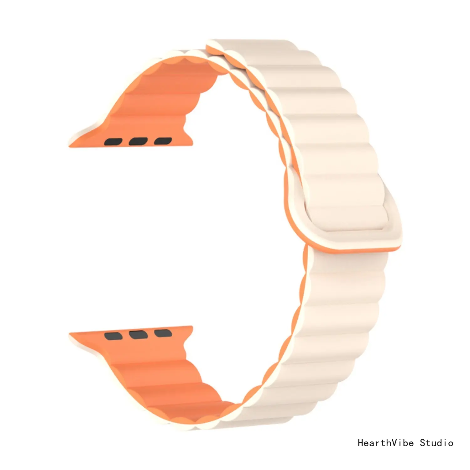 Compatible with Apple Watch Series 11 – Magnetic Silicone Loop Band (S11) – Smartwatch Strap Compatible with Apple Watch Series 11 – Magnetic Silicone Loop Band (S11) – Smartwatch Strap