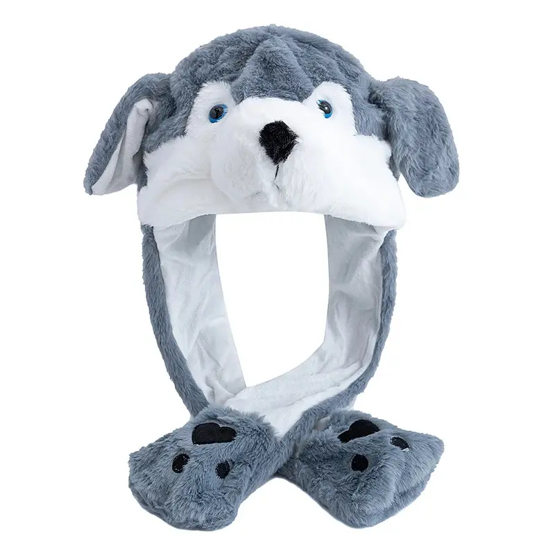 New Style Unisex Funny Ear Hat Animal Elephant Couple Cute Ear Moving Up Cap Men Women Rabbits Ears Plush Winter Lovely Hat New Style Unisex Funny Ear Hat Animal Elephant Couple Cute Ear Moving Up Cap Men Women Rabbits Ears Plush Winter Lovely Hat 