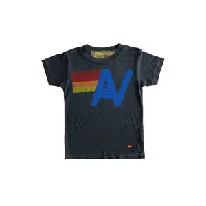 KID'S LOGO TEE - CHARCOAL