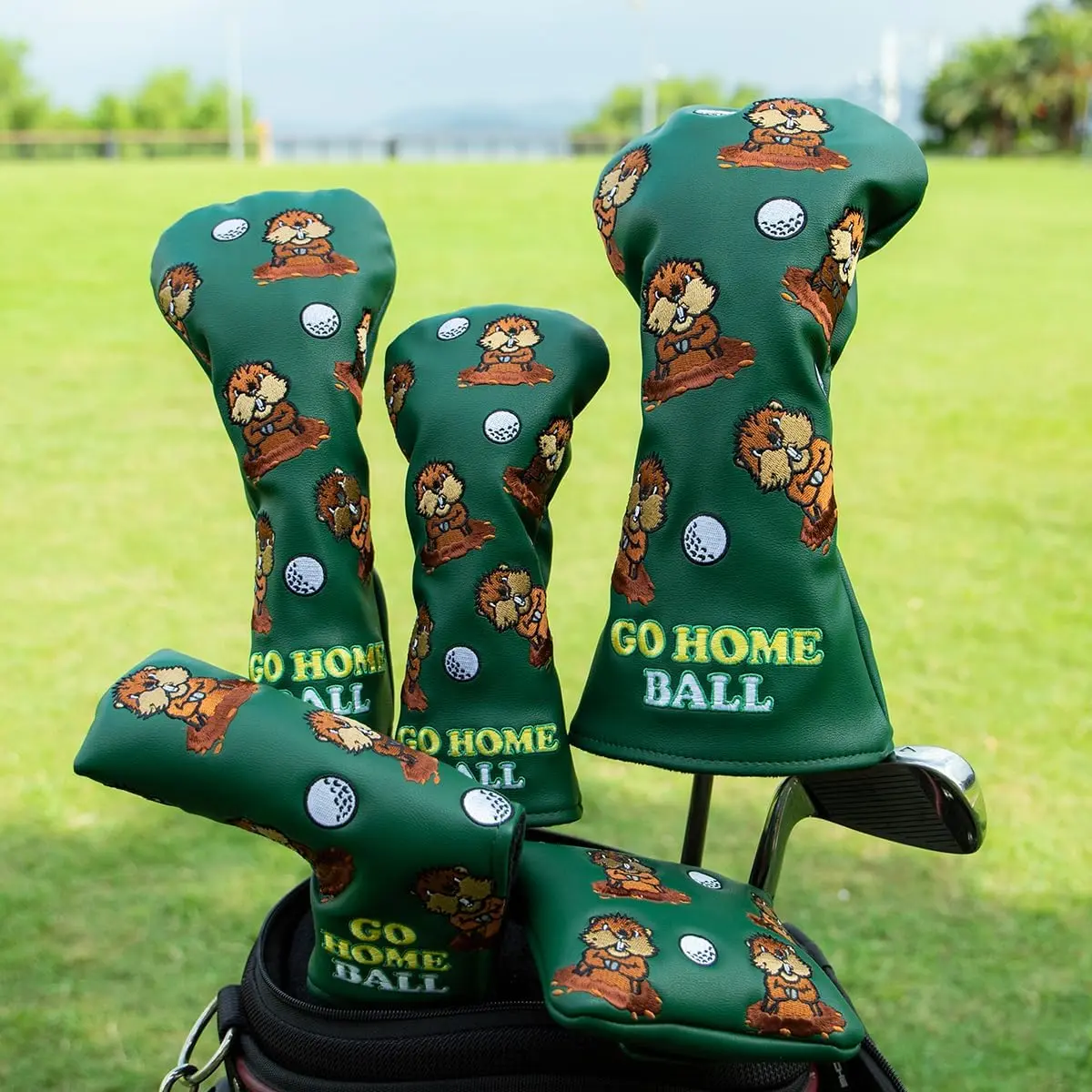 Capybara Golf Club Headcovers (Driver, Wood, Hybrid)– Fun, Durable, & Stylish! 🍦🏌️♂️ Capybara Golf Club Headcovers (Driver, Wood, Hybrid)– Fun, Durable, & Stylish! 🍦🏌️♂️