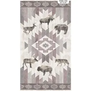 Canyon Creek  Panel 24x43  Collection Cotton Fabric by Northcott Fabrics